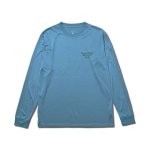 画像1: AKT LOCAL EARTH L/S SPORTS TEE  BLUE 123-009005 BL AKTR アクター ロング　Tシャツ ウエア 秋冬物 【MEN'S】【SALE商品】 (1)