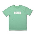 画像1: KIDS AKTR LOGO SPORTS TEE GREEN 123-031005 GR GS AKTR アクター Tシャツ ウエア  【BOY'S】 キッズ アパレル (1)
