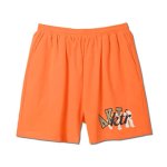 画像1: MIXTURE LOGO SHORT WIDE PANTS ORANGE 123-017002 OR AKTR アクター Shorts ショーツ バスパン ウエア  【MEN'S】【SALE商品】 (1)