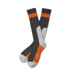 画像1: FUTURE SOCKS D-GRAYxORANGE 123-020021 DGYxOR CREWソックス AKTR アクター ソックス (1)