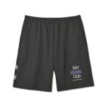 画像1: AACxSPORTY COFFEE ATHLETIC SHORTS BLACK 123-044002 BK AKTR アクター Shorts ショーツ バスパン ウエア  【MEN'S】【SALE商品】 (1)