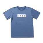 画像1: KIDS AKTR LOGO SPORTS TEE BLUE 223-038005 BL GS AKTR アクター Tシャツ ウエア  【BOY'S】 キッズ アパレル (1)