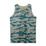 画像1: UNCAGED MESH REVERSIBLE TANK TIGER CAMOxBEIGE 223-059001 TGCMxBG AKTR アクター ノースリーブ タンクトップ ウエア  【MEN'S】 (1)