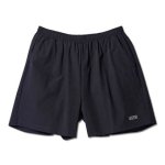 画像1: BASIC SHORT WIDE PANTS BLACK 523-015005 BK AKTR アクター Shorts ショーツ バスパン ウエア  【MEN'S】【SALE商品】 (1)