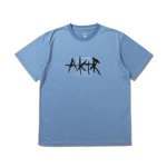 画像1: AEROSTEAM LOGO SPORTS TEE BLUE 223-002005 BL AKTR アクター Tシャツ ウエア  【MEN'S】【SALE商品】 (1)