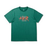 画像1: AEROSTEAM LOGO SPORTS TEE GREEN 223-002005 GR AKTR アクター Tシャツ ウエア  【MEN'S】【SALE商品】 (1)