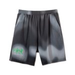 画像1: AEROSTEAM 6.5-INCH SHORTS BLACK 223-003002 BK AKTR アクター Shorts ショーツ バスパン ウエア  【MEN'S】【SALE商品】 (1)