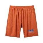 画像1: AEROSTEAM LOGO 8.5-INCH SHORTS ORANGE 223-006002 OR AKTR アクター Shorts ショーツ バスパン ウエア  【MEN'S】【SALE商品】 (1)