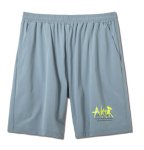 画像1: AEROSTEAM LOGO 8.5-INCH SHORTS BLUE 223-006002 BL AKTR アクター Shorts ショーツ バスパン ウエア  【MEN'S】【SALE商品】 (1)