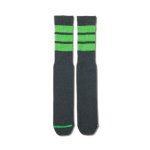 画像1: MONSTER SOCKS GRAYxGREEN 223-022021 GYxGR CREWソックス AKTR アクター ソックス (1)