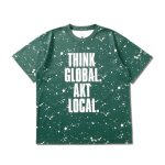 画像1: SPLASH AKT LOCAL SPORTS TEE GREEN 223-011005 GR AKTR アクター Tシャツ ウエア  【MEN'S】【SALE商品】 (1)