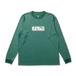 画像1: SPLASH BOX LOGO L/S SPORTS TEE GREEN 223-013005 GR AKTR アクター ロング　Tシャツ ウエア 秋冬物 【MEN'S】【SALE商品】 (1)