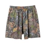 画像1: REAL TREE CAMO SHORT WIDE PANTS OLIVE 223-015002 OL AKTR アクター Shorts ショーツ バスパン ウエア  【MEN'S】【SALE商品】 (1)