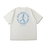 画像1: xSPORTY AAC DRYTECH SPORTS TEE  WHITE 223-045005 WH AKTR アクター Tシャツ ウエア  【MEN'S】 (1)