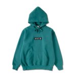 画像1: LOGO SWEAT PULLOVER HOODIE GREEN 223-018010 GR AKTR アクター パーカー アウトウエア ウエア 秋冬物 【MEN'S】【SALE商品】 (1)