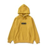 画像1: LOGO SWEAT PULLOVER HOODIE YELLOW 223-018010 YL AKTR アクター パーカー アウトウエア ウエア 秋冬物 【MEN'S】【SALE商品】 (1)