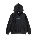 画像1: LOGO SWEAT PULLOVER HOODIE BLACK 223-018010 BK AKTR アクター パーカー アウトウエア ウエア 秋冬物 【MEN'S】【SALE商品】 (1)