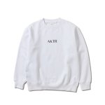 画像1: GLOW CREW SWEAT  WHITE 123-052010 WH AKTR アクター スウェット アウトウエア ウエア  【WOMEN'S】アパレル (1)