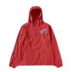 画像1: xSPORTY AAC HALF ZIP LIGHT JACKET  RED 223-050010 RD AKTR アクター ジャケット アウトウエア ウエア 秋冬物 【MEN'S】 (1)