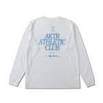 画像1: xSPORTY AAC L/S SPORTS TEE WHITE 223-047005 WH AKTR アクター ロング　Tシャツ ウエア 秋冬物 【MEN'S】 (1)