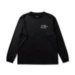 画像1: xSPORTY AAC L/S SPORTS TEE BLACK 223-047005 BK AKTR アクター ロング　Tシャツ ウエア 秋冬物 【MEN'S】【SALE商品】 (1)