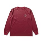 画像1: PEACEBALL T.C. L/S SPORTS TEE BURGUNDY 223-101005 BD AKTR アクター ロング　Tシャツ ウエア 秋冬物 【MEN'S】【SALE商品】 (1)