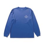 画像1: PEACEBALL T.C. L/S SPORTS TEE BLUE 223-101005 BL AKTR アクター ロング　Tシャツ ウエア 秋冬物 【MEN'S】【SALE商品】 (1)