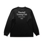 画像1: PEACEBALL T.C. L/S SPORTS TEE BLACK 223-101005 BK AKTR アクター ロング　Tシャツ ウエア 秋冬物 【MEN'S】【SALE商品】 (1)