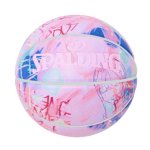 画像1: 藍にいな プレイ コンポジット 7号球 Pink/Blue 77-517J Spalding スポルディング ボール (1)