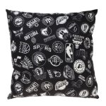 画像1: NBA クッションALLOVER  Black/White NBA35881 NBA  アクセサリー Other (1)