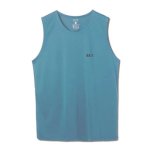 画像1: 1-PT AKTR LOGO SLEEVELESS TEE BLUE 124-004005 BL AKTR アクター ノースリーブ タンクトップ ウエア  【MEN'S】 (1)