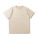 画像1: 1-PT AKTR LOGO LOOSE FIT SPORTS TEE ECRU 124-005005 ECRU AKTR アクター Tシャツ ウエア  【MEN'S】 (1)