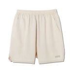 画像1: AIR FLOW 5.5-INCH SHORT WIDE PANTS ECRU 124-007002 ECRU AKTR アクター Shorts ショーツ バスパン ウエア  【MEN'S】 (1)