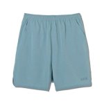 画像1: AIR FLOW 5.5-INCH SHORT WIDE PANTS BLUE 124-007002 BL AKTR アクター Shorts ショーツ バスパン ウエア  【MEN'S】 (1)