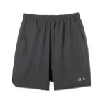 画像1: AIR FLOW 5.5-INCH SHORT WIDE PANTS BLACK 124-007002 BK AKTR アクター Shorts ショーツ バスパン ウエア  【MEN'S】【SALE商品】 (1)