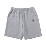 画像1: CLASSIC AKTR LOGO SWEAT SHORTS GRAY 124-009002 GY AKTR アクター Shorts ショーツ バスパン ウエア  【MEN'S】 (1)