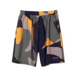 画像1: POLYCHROMATIC 6.5-INCH SHORTS BLACKxOLIVE 124-010002 BKxOL AKTR アクター Shorts ショーツ バスパン ウエア  【MEN'S】 (1)