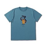 画像1: SEASONAL NICK SPORTS TEE BLUE 124-011005 BL AKTR アクター Tシャツ ウエア  【MEN'S】 (1)