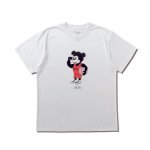 画像1: BASIC NICK SPORTS TEE WHITE 524-001005 WH AKTR アクター Tシャツ ウエア  【MEN'S】【SALE商品】 (1)