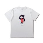 画像1: BASIC NICK SPORTS TEE WHITE 524-001005 WH AKTR アクター Tシャツ ウエア  【MEN'S】 (1)