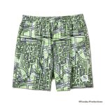 画像1: ATOMxAKTR SHORT WIDE PANTS YELLOW 124-055002 YL AKTR アクター Shorts ショーツ バスパン ウエア  【MEN'S】 (1)