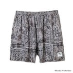 画像1: ATOMxAKTR SHORT WIDE PANTS BROWN 124-055002 BR AKTR アクター Shorts ショーツ バスパン ウエア  【MEN'S】 (1)