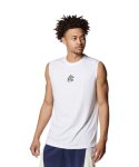 画像1: CURRY Tech Logo Sleeveless T-Shirt White/Black 1384721-100 UnderArmour アンダーアーマー ノースリーブ タンクトップ ウエア  【MEN'S】 (1)
