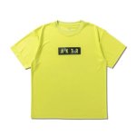 画像1: SCRIBBLE BOX LOGO SPORTS TEE YELLOW 124-018005 YL AKTR アクター Tシャツ ウエア  【MEN'S】【SALE商品】 (1)