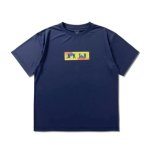 画像1: SCRIBBLE BOX LOGO SPORTS TEE NAVY 124-018005 NV AKTR アクター Tシャツ ウエア  【MEN'S】 (1)