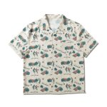 画像1: ALOHA SHIRTS ERCU 124-021010 ECRU AKTR アクター Tシャツ ウエア  【MEN'S】 (1)