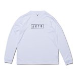 画像1: BASIC AKTR LOGO L/S SPORTS TEE WHITE 524-005005 WH AKTR アクター ロング　Tシャツ ウエア 秋冬物 【MEN'S】 (1)