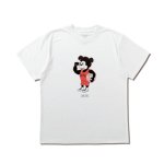 画像1: BASIC NICK SPORTS TEE WHITE 525-001005 WH AKTR アクター Tシャツ ウエア  【MEN'S】 (1)
