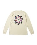 画像1: TORSION NICK L/S SPORTS TEE ECRU 225-022005 ECRU AKTR アクター ロング　Tシャツ ウエア 秋冬物 【MEN'S】 (1)