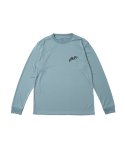 画像1: TORSION NICK L/S SPORTS TEE BLUE 225-022005 BL AKTR アクター ロング　Tシャツ ウエア 秋冬物 【MEN'S】 (1)